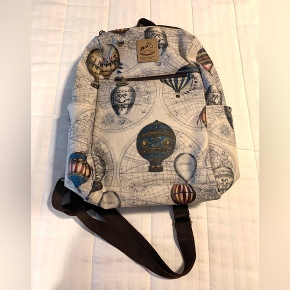 Uma Hana Waterproof Enjoy The Little Things Circus Flying Air Balloon Backpack - Picture 3 of 16